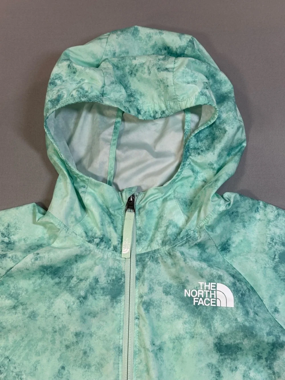 The North Face Packable Half-Zip Pullover Wind Hood Jacket - Youth Large 14/16